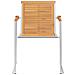 Sedie Da Giardino 8 Pz Legno Massello Di Teak E Acciaio Inox - Foto miniatura 3