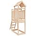 Set da Gioco da Esterno 53x110x214 cm in Legno Massello di Pino - Foto miniatura 2