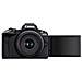 Fotocamera Mirrorless EOS R50 - RF-S 18-45mm F4.5-6.3 IS STM Kit MILC 24,2 MP CMOS 6000 x 4000 Pixel Nero - Foto miniatura 2