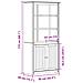 Libreria BODO 82x40x173 cm in Legno Massello di Pino Bianco - Foto miniatura 3