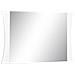 Specchio Diego, Specchio Da Bagno, 100% Made In Italy, Cm 110x2h60, Bianco Lucido - Foto miniatura 2