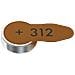 312 HEARING AID BATTERY CF8 - Foto miniatura 2