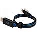 Usb A /lightning 0.75m 0,75 M Nero, Blu - Foto miniatura 1