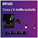 Auricolari Buds per Gaming True Wireless 2.4 GHz con Noise Cancelling Colore Nero - Foto miniatura 9