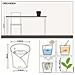 Fioriera ORCHIDEA ALL-IN-ONE Diametro 18 cm Tortora - Foto miniatura 3