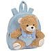 Zaino Per Bambini Orsetto Di Peluche Azzurro 23 X 27 X 7,5 Cm - Foto miniatura 1