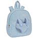 Zaino Per Bambini Orsetto Di Peluche Azzurro 23 X 27 X 7,5 Cm - Foto miniatura 5