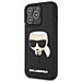 Cover Per Iphone 13 Pro Max 3d Rubber Karl's Head, Nero - Foto miniatura 1