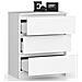 Cassettiera K60, 3 cassetti, 60x40x77 cm, Colore Bianco - Foto miniatura 2