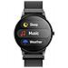 Smartwatch 5.0 Ip68 Con 2 Cinturini Inclusi, Nero - Foto miniatura 3