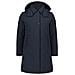 Giacca Firth Down Hooded Trench Onna - Melton Blue M - Foto miniatura 1