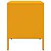 Comodino Giallo Senape 36x39x50,5 Cm In Acciaio - Foto miniatura 10