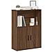 Libreria Rovere Marrone 60x24x85 Cm In Legno Multistrato - Foto miniatura 1