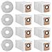 Kit Di Accessori Di Ricambio Per Robot Aspirapolvere Xiaomi X20+/dreame X40 Ultra, 8 Sacchetti Antipolvere, 4 Panni Per Mocio Bagnato - Foto miniatura 1