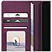Custodia Per Samsung Galaxy S24 Con Cover Rimovibile, Viola - Foto miniatura 2