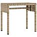 Lettini Prendisole 2 pz con Baldacchino e Tavolino Polyrattan - Foto miniatura 5