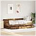 Letto a Giorno Rustico Legno Antico Legno ingegnerizzato - Foto miniatura 5
