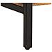Tavolo Consolle 140x35x70 cm in Legno Massello di Mango - Foto miniatura 7