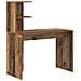 Scrivania in Legno Vintage Legno Vintage Legno Media Minimalista - Foto miniatura 1
