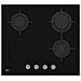 Piano Cottura Misto Da 60 Cm Con 4 Fuochi, 1200 W, Nero - Hilm64222sv - Foto miniatura 1
