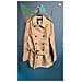 Trench Donna Cappotto Con Bottoni Con Cintura Elegante Beige L - Foto miniatura 2