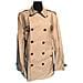 Trench Donna Cappotto Con Bottoni Con Cintura Elegante Beige L - Foto miniatura 1