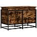 Contenitore con Coperchio Rovere Fumo 80x40x51,5cm Truciolato - Foto miniatura 1