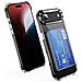 Custodia Trasparente In Acrilico Con Slot Laterale Per Carte Antiurto Compatibile Con Iphone 17 Air - Foto miniatura 1