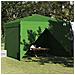 Tenda Aggiuntiva Pop-Up Verde 300 x 300 cm Tessuto - Foto miniatura 2