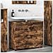 Mobile da Bagno Rovere fumo 76.5 x 35 x 64 cm Legno multistrato - Foto miniatura 2