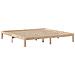 Giroletto con Testiera 200x200 cm in Legno Massello di Pino - Foto miniatura 7