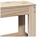 Giroletto con Testiera 200x200 cm in Legno Massello di Pino - Foto miniatura 9
