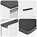 Panca per ingresso con cuscino Bianco 100 x 38 x 46 cm - Foto miniatura 9