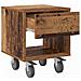 Comodino 2 pcs Legno vecchio 40,5 x 40 x 48 cm - Foto miniatura 6