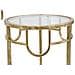 Set Di Tavolini Vkh428-oro-metallo-33x33x70 Cm - Foto miniatura 7