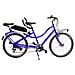 Bici E-bike A Due Posti Misura 26 Cambio 21v E-tandem26 Motore E Batteria Ansmann 250w 36v 11.6ah Bibici In Alluminio - 47 Blu - Foto miniatura 1