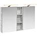 Set di Armadi da Bagno con porta 3 pcs 100 x 10,5 x 60,5 cm - Foto miniatura 1