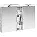 Set di Armadi da Bagno con porta 3 pcs 100 x 10,5 x 60,5 cm - Foto miniatura 3