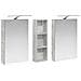 Set di Armadi da Bagno con porta 3 pcs 100 x 10,5 x 60,5 cm - Foto miniatura 5