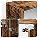 Mobiletto per specchio da bagno Legno vecchio 50 x 14,5 x 70 cm - Foto miniatura 9