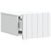 Mobiletto da notte a muro con cassetto Bianco 33 x 34,5 x 24 cm - Foto miniatura 3