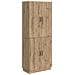 Set di armadi 2 pcs Rovere Artigianale Legno ingegnerizzato - Foto miniatura 1