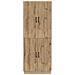 Set di armadi 2 pcs Rovere Artigianale Legno ingegnerizzato - Foto miniatura 4