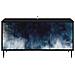 Mobile TV RAALTE 102 x 33 x 51 cm Rovere Nero - Foto miniatura 4