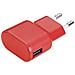 Apple Wall Charger 1USB 1A - Red - Foto miniatura 2