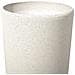 Vaso Da Fiori Moderno Tondo Bianco 23x23x42cm Abdera - Foto miniatura 4
