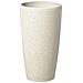 Vaso Da Fiori Moderno Tondo Bianco 23x23x42cm Abdera - Foto miniatura 30