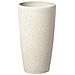 Vaso Da Fiori Moderno Tondo Bianco 23x23x42cm Abdera - Foto miniatura 13