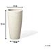 Vaso Da Fiori Moderno Tondo Bianco 23x23x42cm Abdera - Foto miniatura 12