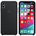 Custodia in silicone per iPhone XS Max - Nero - Foto miniatura 3